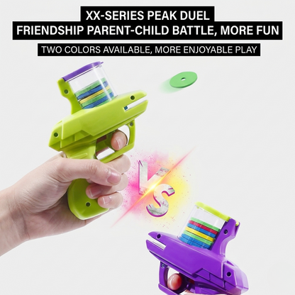 Gridn 2-in-1 Pet Disc and Soft Foam Dart Launcher - Interactive Fetch and Chase Toy for Dogs