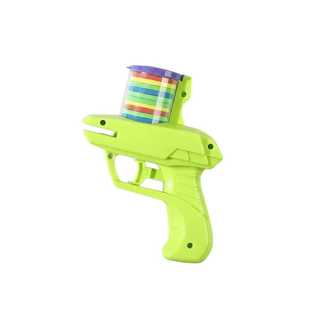 Gridn 2-in-1 Pet Disc and Soft Foam Dart Launcher - Interactive Fetch and Chase Toy for Dogs