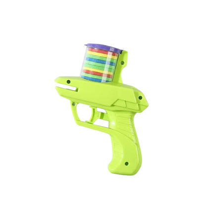 Gridn 2-in-1 Pet Disc and Soft Foam Dart Launcher - Interactive Fetch and Chase Toy for Dogs